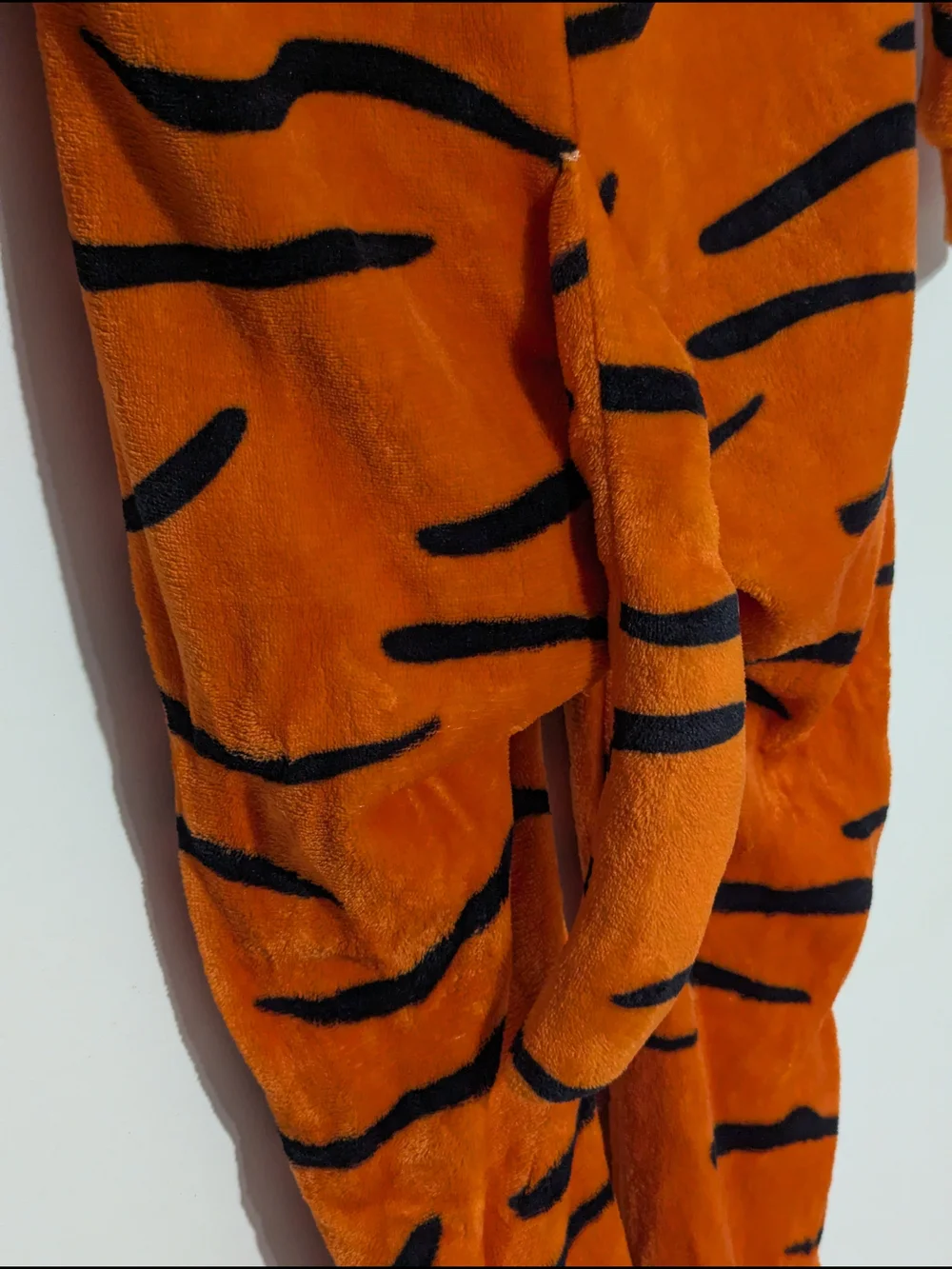 Tigger Plush Hooded One-Piece Pajama Footie Costume